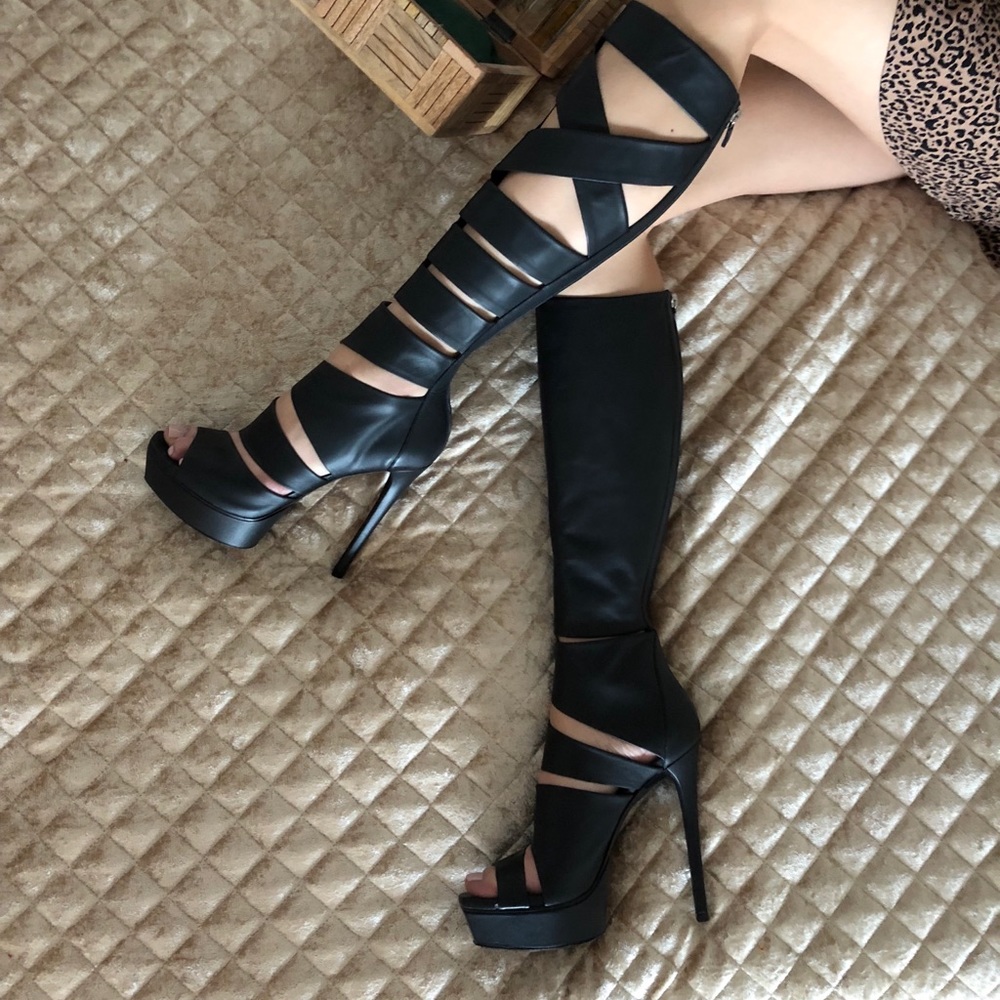 Gucci leather boots
